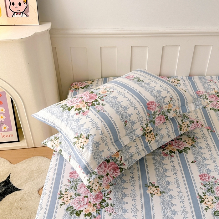 91家纺网 家纺一手货源 找家纺 2025新款加厚生态磨毛单枕套 法芙娜