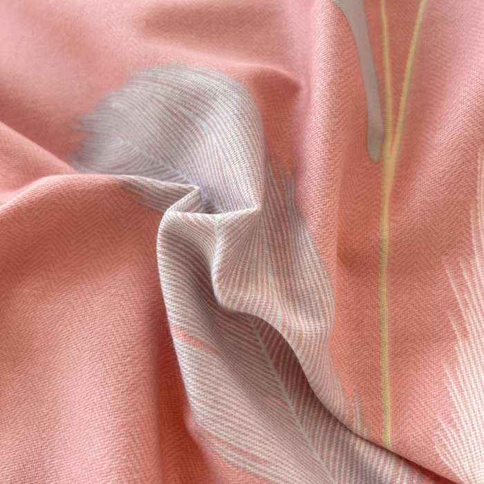 91家纺网 家纺一手货源 找家纺 2025新款加厚生态磨毛单床单 花羽庭