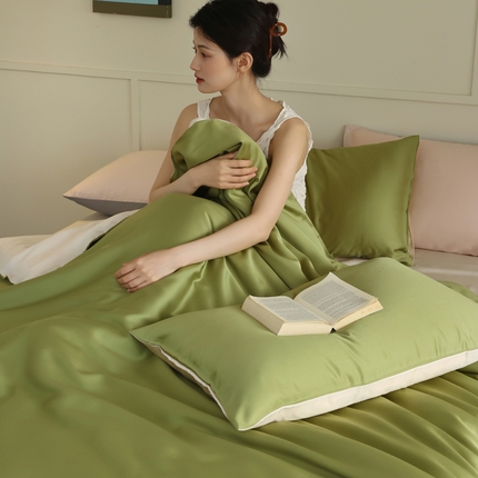 91家纺网 家纺一手货源 找家纺 （总）轩和 2025新款A类LF60S兰精天丝单品被套