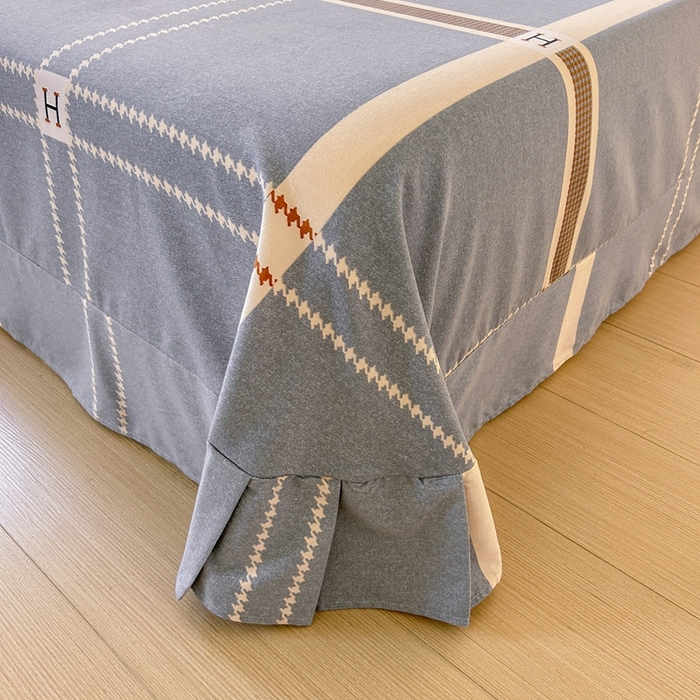 91家纺网 家纺一手货源 找家纺 2025新款加厚生态磨毛单床单 兰迪