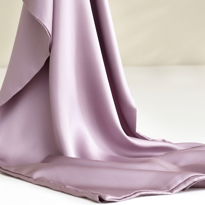 91家纺网 家纺一手货源 找家纺 轩和 2025新款A类LF60S兰精天丝单品枕套 香气紫