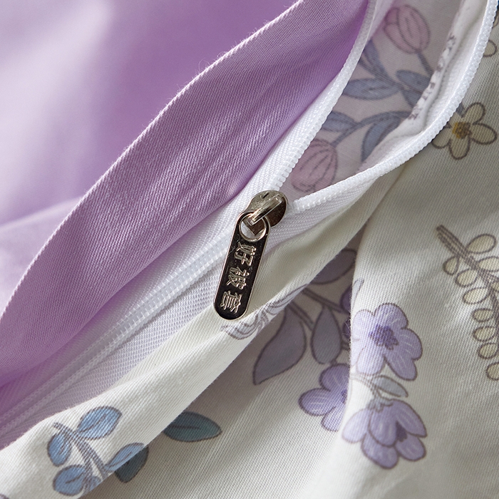 91家纺网 家纺一手货源 找家纺 2024新款爆品全棉纯棉印花刺绣单被套卡通被罩单品 花间秘境