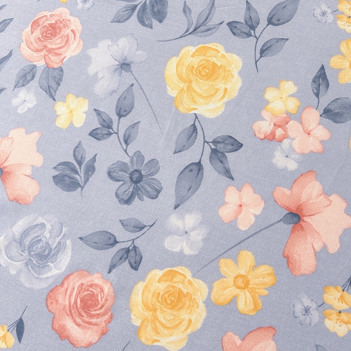 91家纺网 家纺一手货源 找家纺 2025新款加厚生态磨毛单床单 花香四溢