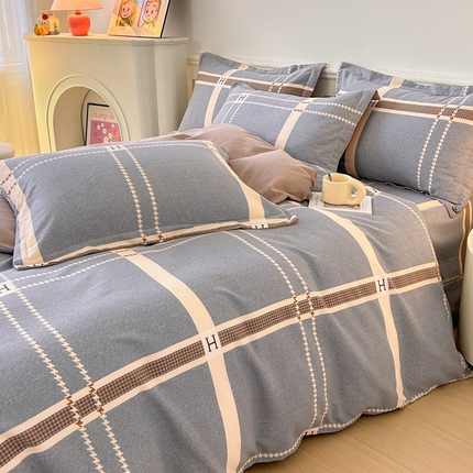 91家纺网 家纺一手货源 找家纺 （总）2025新款加厚生态磨毛床单四件套