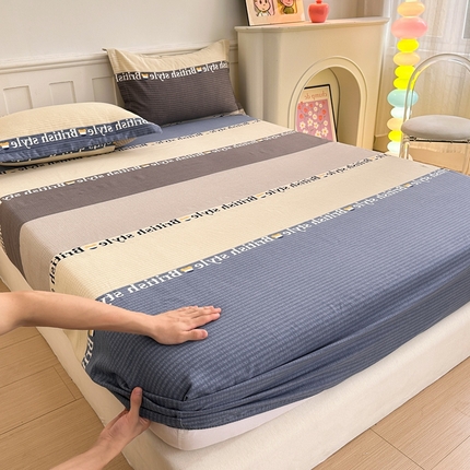 91家纺网 家纺一手货源 找家纺 （总）2025新款加厚生态磨毛单床笠