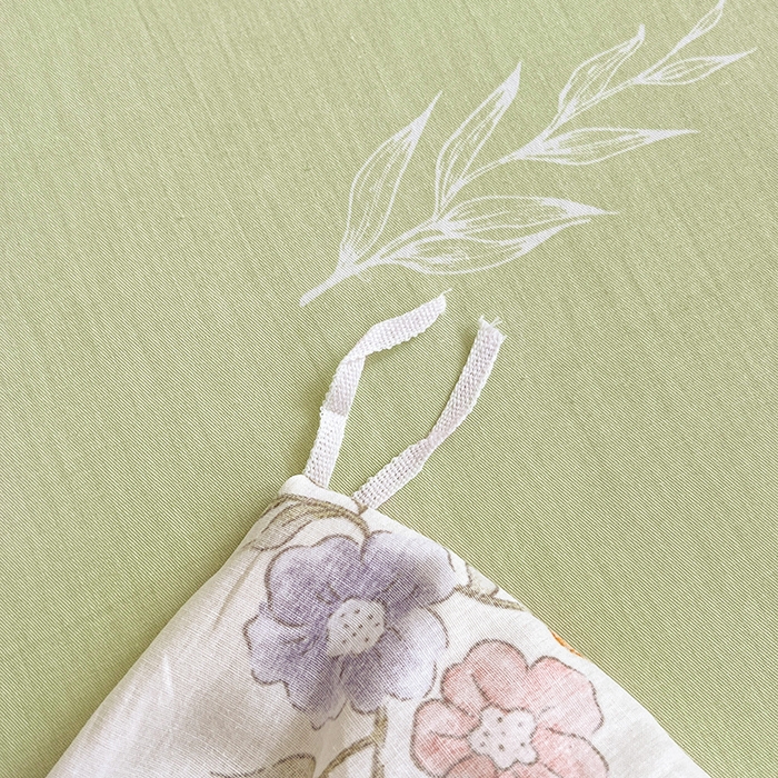 91家纺网 家纺一手货源 找家纺 红馆 2025年全棉12868印花系列四件套满天星