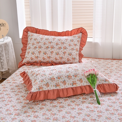 91家纺网 家纺一手货源 找家纺 （总）梦精灵家纺 2025新款全棉花边枕套