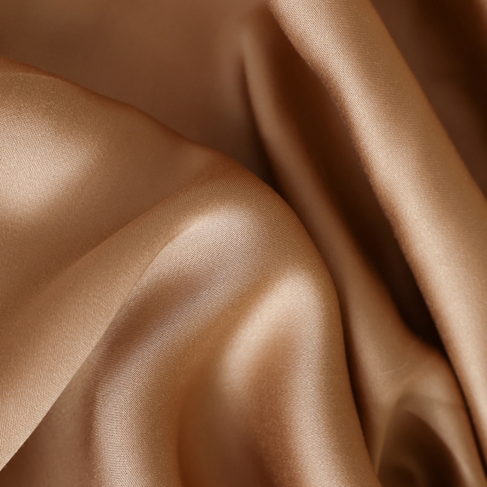 91家纺网 家纺一手货源 找家纺 轩和 2025新款A类LF60S兰精天丝单品床笠 拿铁咖