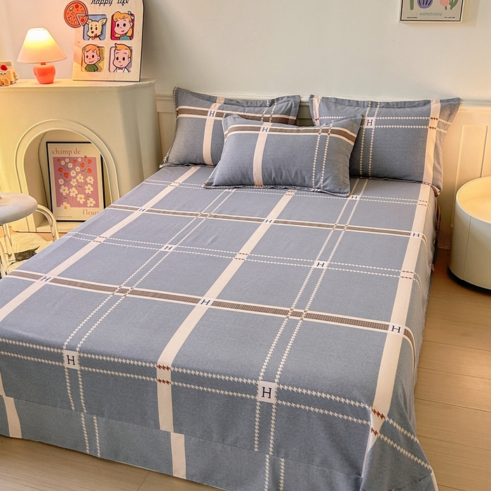 91家纺网 家纺一手货源 找家纺 2025新款加厚生态磨毛单床单 兰迪