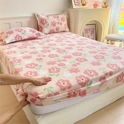 91家纺网 家纺一手货源 找家纺 （总）2025新款加厚生态磨毛单床笠