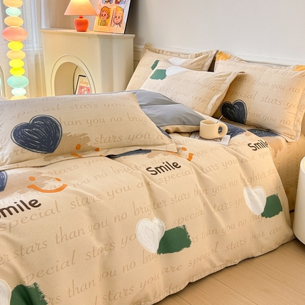 91家纺网 家纺一手货源 找家纺 （总）2025新款加厚生态磨毛床单四件套