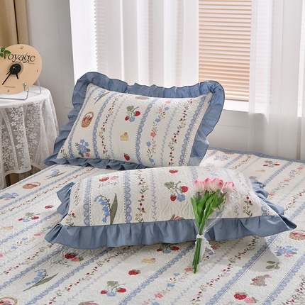 91家纺网 家纺一手货源 找家纺 （总）梦精灵家纺 2025新款全棉花边枕套