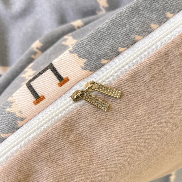 91家纺网 家纺一手货源 找家纺 2025新款加厚生态磨毛床笠四件套 兰迪