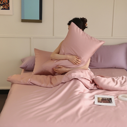 91家纺网 家纺一手货源 找家纺 （总）轩和 2025新款A类LF60S兰精天丝单品被套