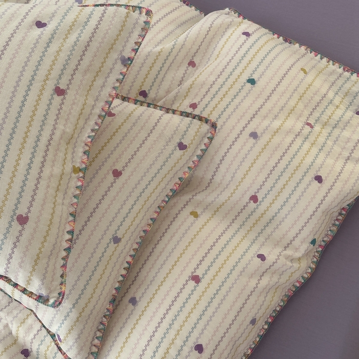 91家纺网 家纺一手货源 找家纺 （总）洋铭区（原狠狠爱） 2024新款全棉双层纱四件套