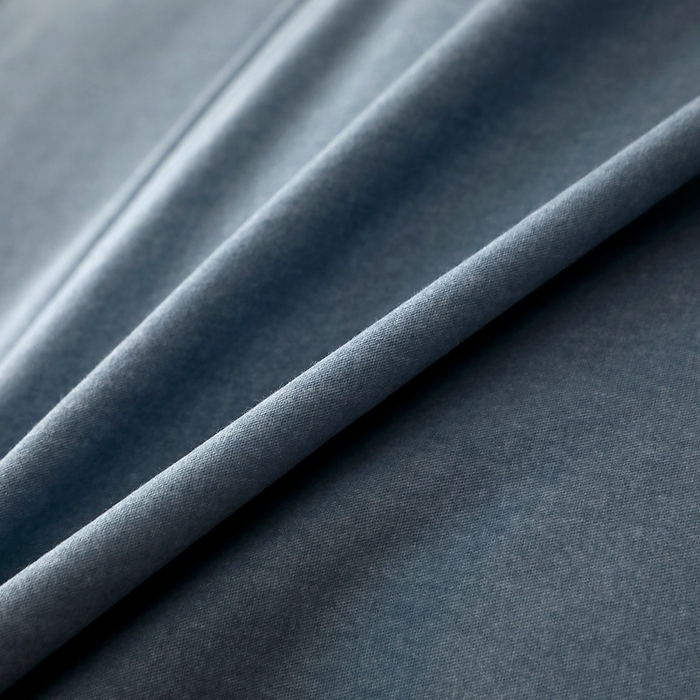 91家纺网 家纺一手货源 找家纺 晶缦家纺 2024新款加厚纯棉喷气全棉纯色生态磨毛多规格四件套 纯依-蓝灰