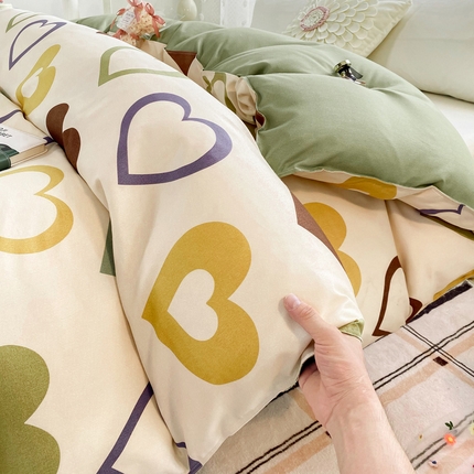 91家纺网 家纺一手货源 找家纺 （总）帛缔思 2024新款淳木棉印花单品被套