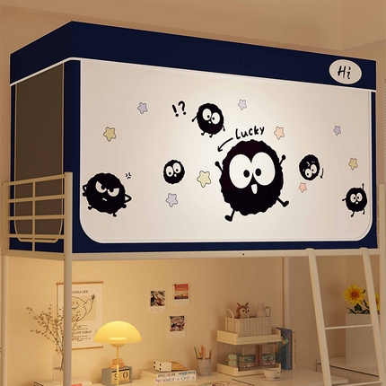 91家纺网 家纺一手货源 找家纺 （总）安金蚊帐 2024新款防蚊遮光一体99%强遮光学生宿舍上下铺遮光学生蚊帐-系列一