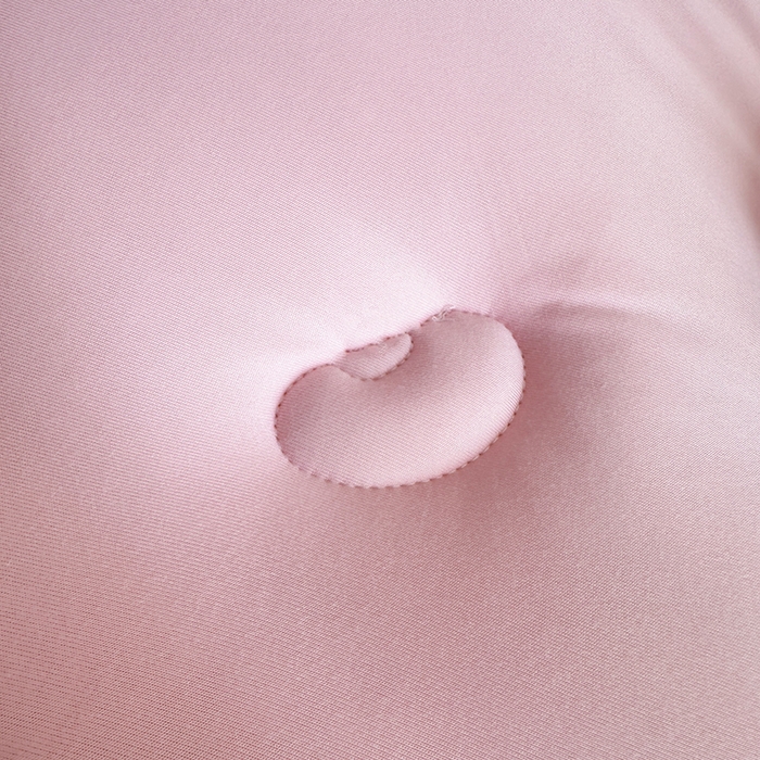 91家纺网 家纺一手货源 找家纺 天瑜家纺 2024新款纯色针织冬被大豆被冬被被子被芯 粉色