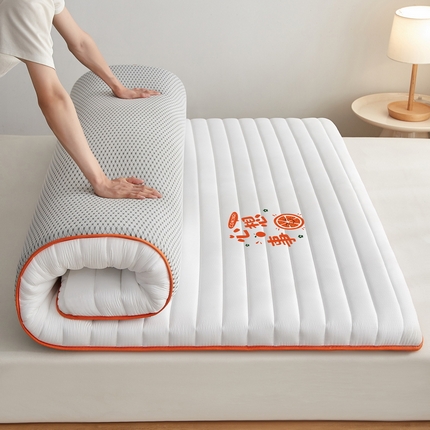 卡派 2024新款成人款泡泡棉单边抗压床垫 心想事成-白