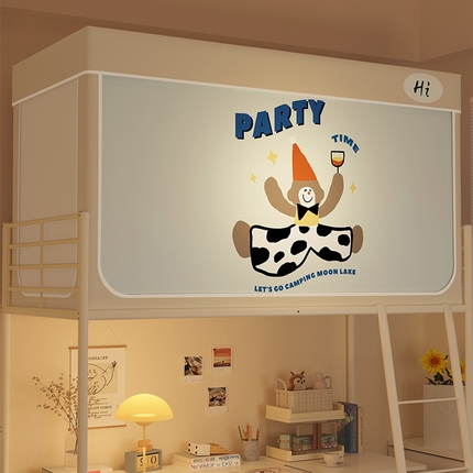 91家纺网 家纺一手货源 找家纺 （总）安金蚊帐 2024新款防蚊遮光一体99%强遮光学生宿舍上下铺遮光学生蚊帐-系列一