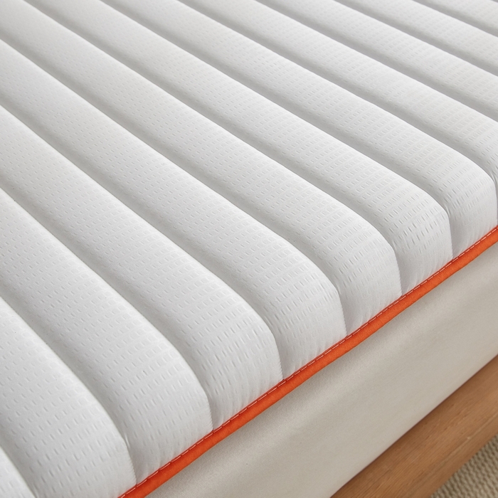 91家纺网 家纺一手货源 找家纺 迪乐妮家居 2024新款成人款泡泡棉单边抗压床垫 心想事成-白