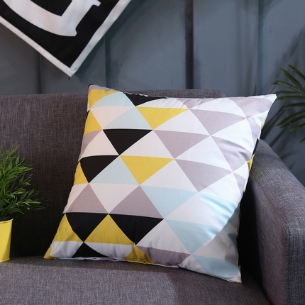 91家纺网 家纺一手货源 找家纺 （总）2024新款ins印花简约时尚抱枕Y015款