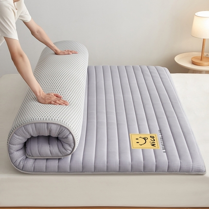 卡派 2024新款成人款泡泡棉单边抗压床垫 阳光-灰