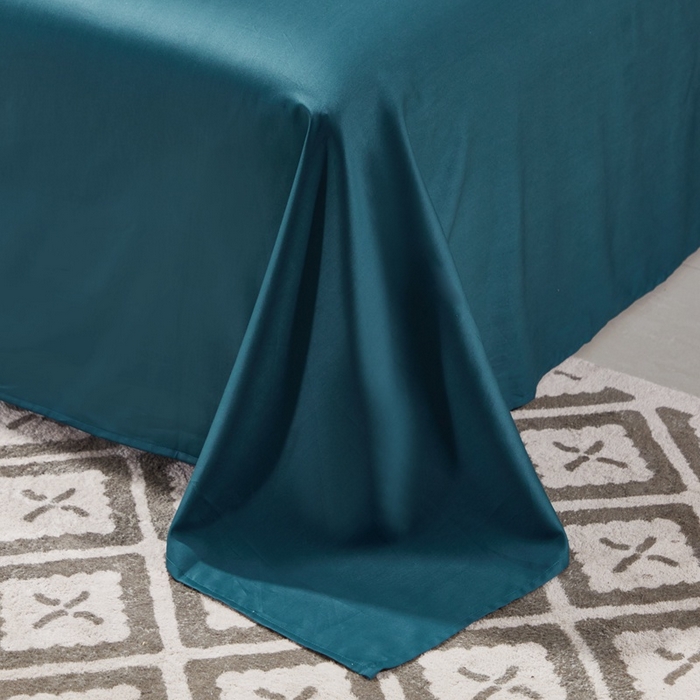 91家纺网 家纺一手货源 找家纺 晶缦家纺  2025新款全棉60支贡缎长绒棉纯色单品被套单件60S素色纯棉单被套多规格被罩活性印染 琳澜-猫眼绿