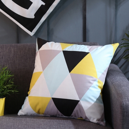 91家纺网 家纺一手货源 找家纺 （总）2024新款ins印花简约时尚抱枕Y015款