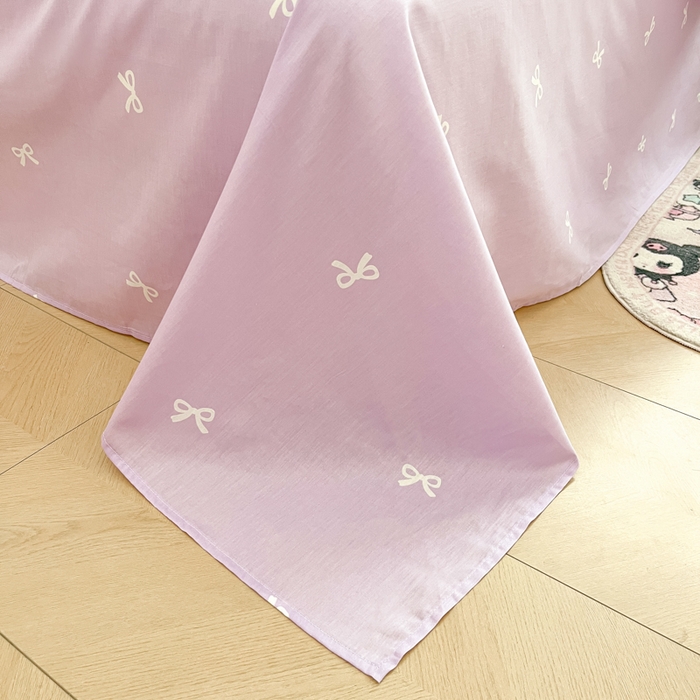 91家纺网 家纺一手货源 找家纺 暮思家居 2024新款正版授权三丽鸥全棉四件套系列第六批 爱美库洛米