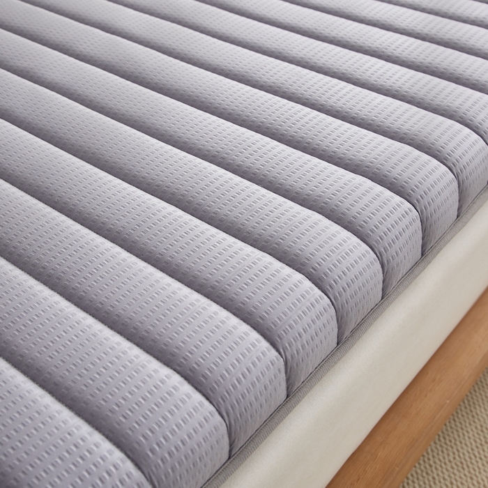 91家纺网 家纺一手货源 找家纺 卡派 2024新款成人款泡泡棉单边抗压床垫 阳光-灰