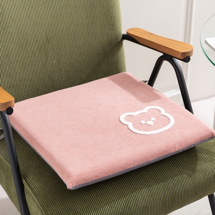 91家纺网 家纺一手货源 找家纺 （总）囍莱家纺 2024新款雪尼尔记忆棉坐垫ZD-G026