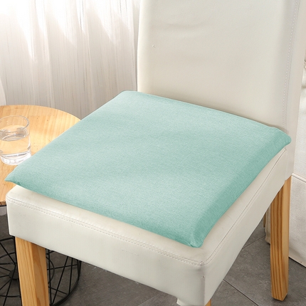 91家纺网 家纺一手货源 找家纺 （总）囍莱家纺 2024新款亚麻记忆棉坐垫ZD-C028