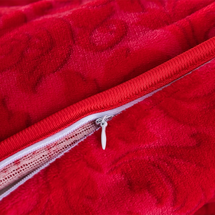 91家纺网 家纺一手货源 找家纺 绒品壹家家纺 2024新款180g7斤牛奶绒印花单被套 鸿运当头