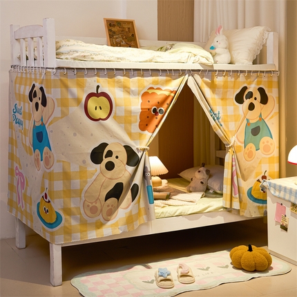 91家纺网 家纺一手货源 找家纺 （总）卓尔居 2025新款学生宿舍非一体式遮光床帘