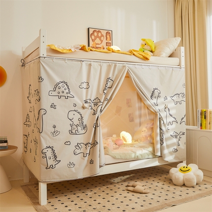 91家纺网 家纺一手货源 找家纺 （总）卓尔居 2025新款学生宿舍非一体式遮光床帘