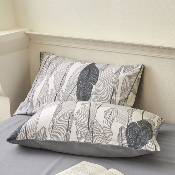 91家纺网 家纺一手货源 找家纺 柠馨 2024新款基础款全棉磨毛纯色四件套 安格斯