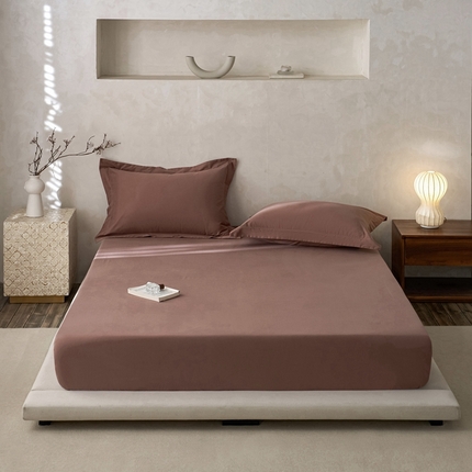 ROZ home 蕊姿家居 2024新款超柔磨毛全棉单床笠 可可