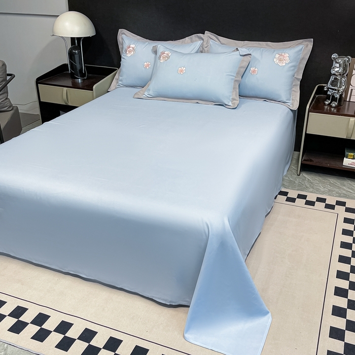 91家纺网 家纺一手货源 找家纺 （总）栩裕纺织 2024新款亲肤棉磨毛刺绣四件套