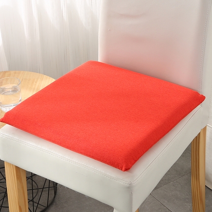 91家纺网 家纺一手货源 找家纺 （总）囍莱家纺 2024新款亚麻记忆棉坐垫ZD-C028