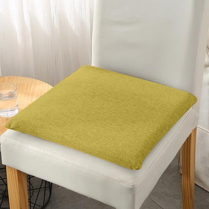 91家纺网 家纺一手货源 找家纺 （总）囍莱家纺 2024新款亚麻记忆棉坐垫ZD-C028