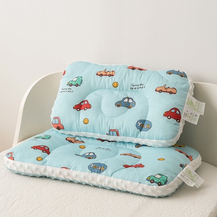 91家纺网 家纺一手货源 找家纺 （总）嗨生活 2025年A类母婴级科学分区护脊枕芯幼儿园枕芯全棉儿童绣花豆豆枕定型枕护颈枕直播电商好货推荐产品 