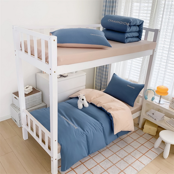 91家纺网 家纺一手货源 找家纺 （总）小久久（小九九） 2024新款亲肤磨毛学生三件套-凯莉丝