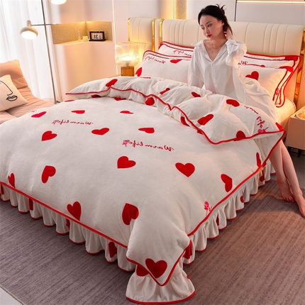 91家纺网 家纺一手货源 找家纺 （总）天之澜家纺 2025爆款高品类牛奶绒印花四件套