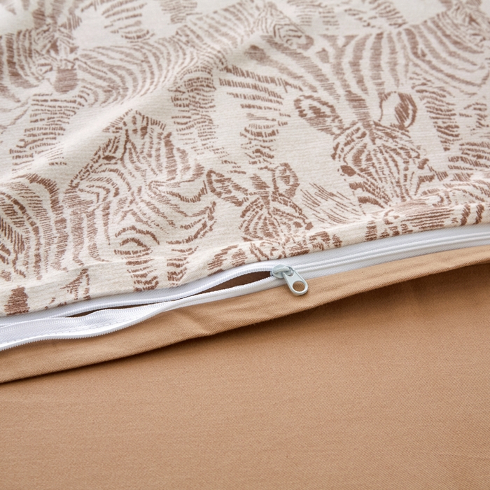 91家纺网 家纺一手货源 找家纺 柠馨 2024新款基础款全棉磨毛纯色四件套 摩菲