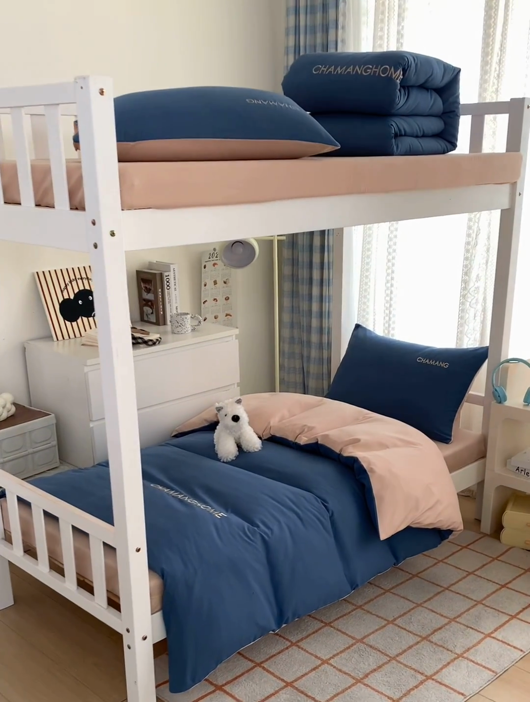 91家纺网 家纺一手货源 找家纺 （总）小久久（小九九） 2024新款亲肤磨毛学生三件套-凯莉丝