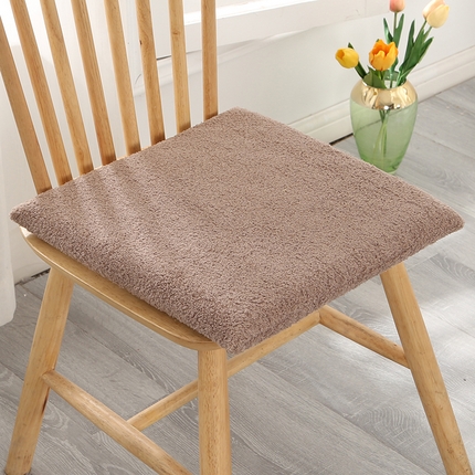 91家纺网 家纺一手货源 找家纺 （总）囍莱家纺 2024新款泰迪绒坐垫（多色选购）ZD-C043