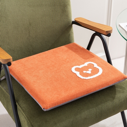 91家纺网 家纺一手货源 找家纺 （总）囍莱家纺 2024新款雪尼尔记忆棉坐垫ZD-G026