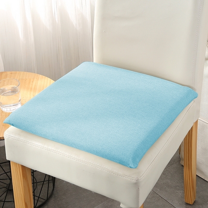 91家纺网 家纺一手货源 找家纺 （总）囍莱家纺 2024新款亚麻记忆棉坐垫ZD-C028